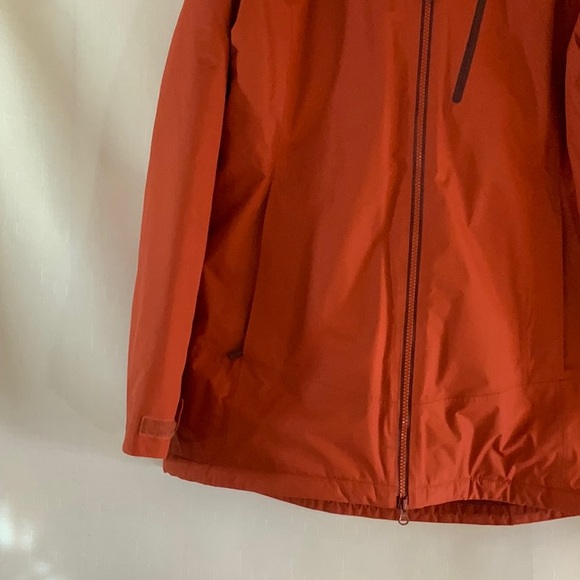 1226 L.L. Bean Orange Winter Storm Hooded Insulated Coat - Picture 6 of 16